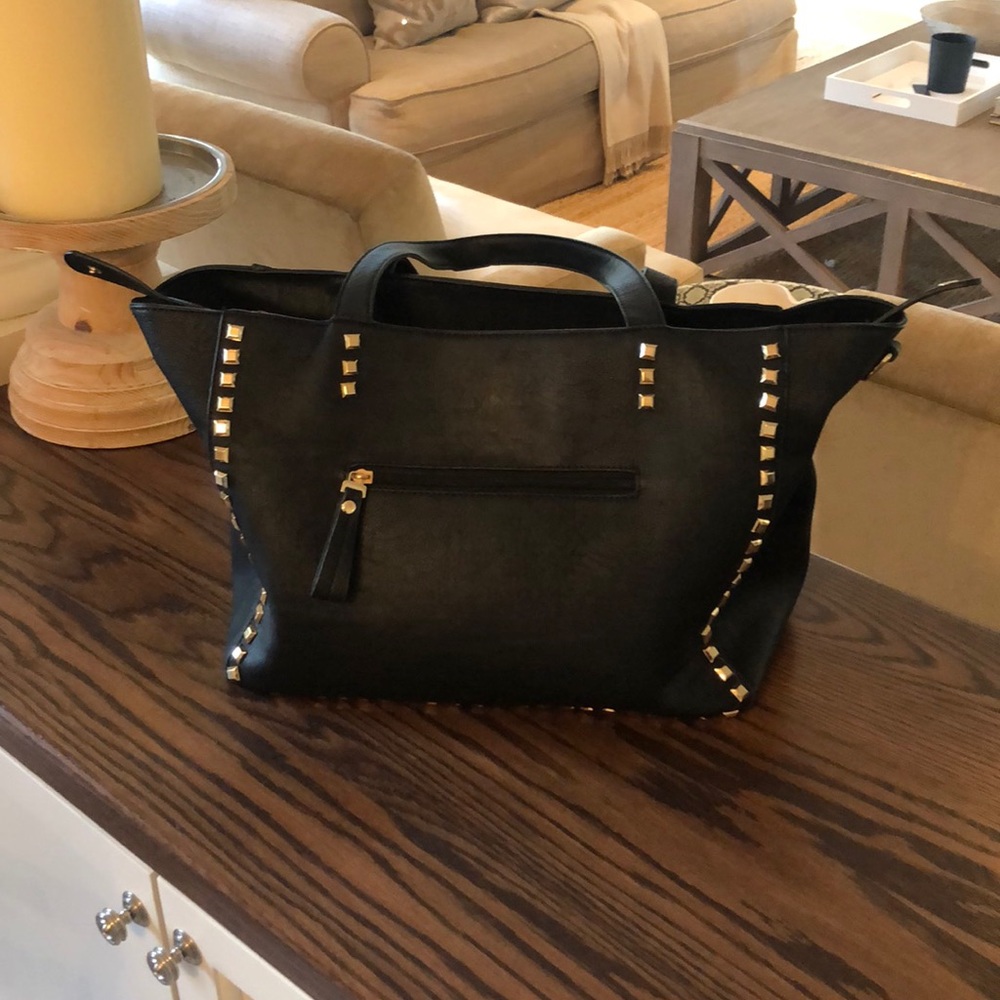Black Studded Purse